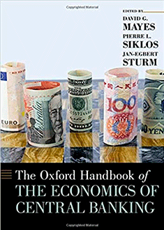 The Oxford handbook of the economics of central banking